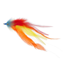 Trout Salmon Steelhead Fly Fishing Streamer Flies Saltwater Yellow wit