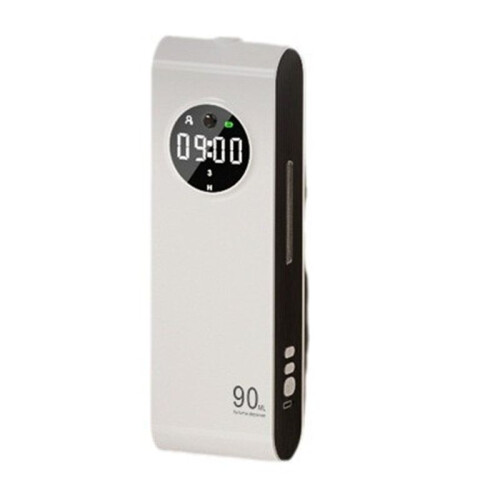 USBRechargeable Deodorant Home Fragrance with Clock Function Dual-Mode Switching Automatic Sensor Aromatherapy Machine A
