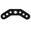 Durable Archery Wrist Sling Leather Yoke Bracket Mount Rack Black 1