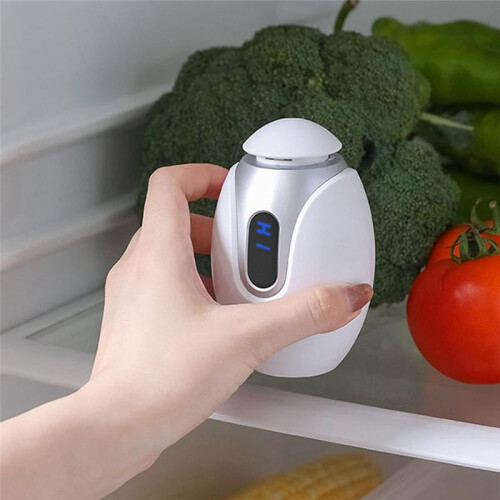 Deodorizer Portable Refrigerator Deodorizer  Rechargeable Freshener Suitable for Refrigerator Home  Device 1