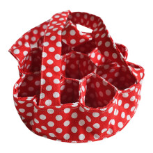 Egg Basket with Handle with 7 Pouches for Kitchen Garden Hen Duck Goos