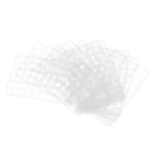 10 Set / 480pcs Plastic Carp Fishing Hair Rig Stops Boilie Bait Stops