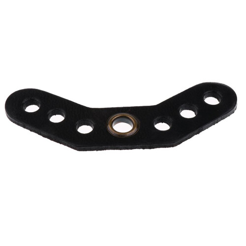 Durable Archery Wrist Sling Leather Yoke Bracket Mount Rack Black 1