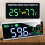 Decibelímetro 13 Polegadas 30-130dB Medidor de Nível de Som,  Display LCD Medidor de Som de Parede, Detector de Nível de Ruído 6