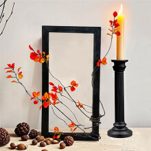 Simulierter Schmetterlings-Blumen-Fotorahmen, Ornamente, Leichte Luxus-Dekorationen, DIY-Bilderrahmen, Wandmalerei A