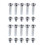1 Set Inline Skate Wheel Screw Nail Replacement Roller Skates Nut Bolt 1
