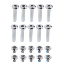 1 Set Inline Skate Wheel Screw Nail Replacement Roller Skates Nut Bolt