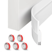 Door Draft Stopper 5 Pack Under Door Seal 39 Inch for Energy Saving, Draft Blocking and Noise Reduction