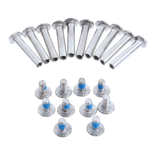 1 Set Inline Skate Wheel Screw Nail Replacement Roller Skates Nut Bolt 2