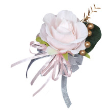 Wedding Flower Boutonniere Romantic Brooch Suit Pin for Wedding Events