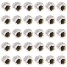 30 Pieces Fly Tying Fish Mask Make Streamer Saltwater Realistic for Ou
