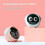 Cute Child Room Alarm Clock Multifunctional Voice Controlled Light Alarm Clock LED Digital Night Mode Expression A 6