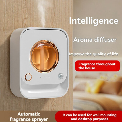 USB  Aromatherapy Machine Air Freshener Automatic Sprayers Essential Oil Perfume Diffuser Toilet Room Deodorizer 2