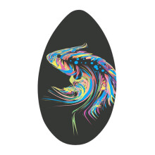 Skimboard Summer Small Wooden Skim Board for Teenagers Boys Girls Kids