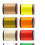 8Spools Fly Tying Thread Kit for Lure Bait DIY Making Tool 120 Deniers 3
