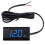 12V Battery Voltmeter Display Digital Voltmeter LED Indicator Universal for Car Motorcycle Voltage Meter  Light 1
