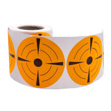 200/Roll Round Florescent Targets Stickers 3In for Hunting Orange