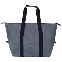 Picnic Storage Bag Folding Cooler Handbag Food Container for Work Grey