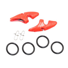 2x 10/15 /20/25g Fishing Lead EGI Sinker Tip Jig Lure Weights Snap Hoo