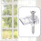 32Pack Mirror Holder Clips,Clear Plastic Mirror Clip,Frameless Mirror Mounting Hardware,Mirror Holders for Wall Mounting 4