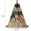 Camping Outdoor Picnic BBQ Tablewares Spoon Fork Storage Bag Triangle 2
