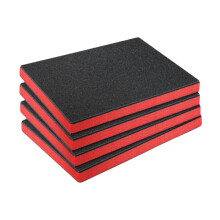 4Pcs Tool Box Foam, Foam Inserts for Cases for Tabletop Miniatures Tra