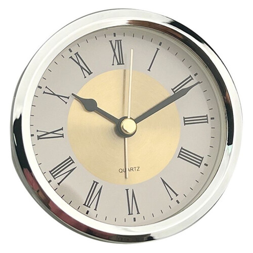 DIY Clock Insert Quartz Clock Insert Battery Powered Mechanism Precise 89MM Diameter Reliable Quartz Movement Accessory
