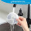 6 Pack Cat Water Fountain Filter, Diameter 4.1 Inch Filter Apply to Automatic Pet Fountain Filter Replacement 4