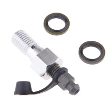 Motorcycle Brake Caliper Banjo Bolt & Bleed Nipple/Screw M10 x 1.25mm