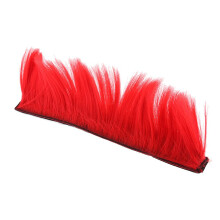 Motorcycle Skinhead Wig Punk Helmet Mohawk Wig Costumes Hairpiece Red
