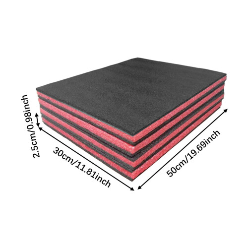 4 Pieces Tool Box Foam Inserts Pads for Tabletop Miniatures Padding Ga 1