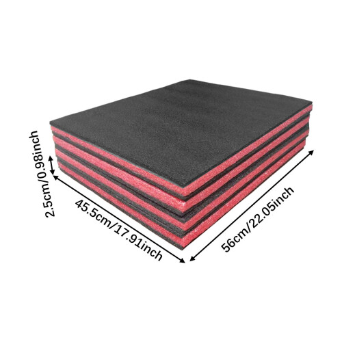 4 Pieces Tool Box Foam Inserts Pads for Tabletop Miniatures Padding Ga 1
