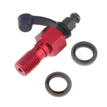 Motorcycle Brake Caliper Banjo Bolt & Bleed Nipple/Screw M10 x 1.25mm