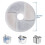 6 Pack Cat Water Fountain Filter, Diameter 4.1 Inch Filter Apply to Automatic Pet Fountain Filter Replacement 7