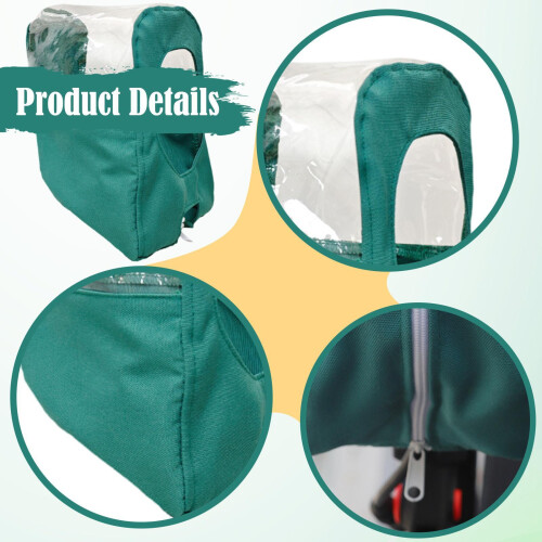 Electric Wheelchair Controller Cover Visible Prevent Rain Snow Armrest 2