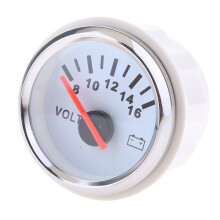 9-32V Marine Boat Battery Electrical Car Truck Voltmeter Gauge 52mm/2"