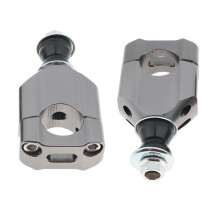 2x 28MM 1 1/8" Handlebar Riser Mount Clamps Motorcycle Dirt Bike ATV S