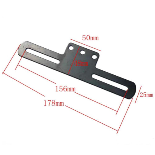 Motorcycle License Plate Frame Holder Tail Rear Light Bracket Mount  B 1