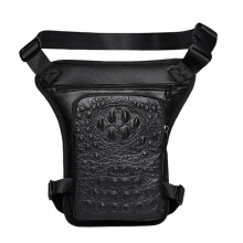 Motorcycle Drop Leg Bag Casual Zip Closure Pouch for Cycling Fishing O