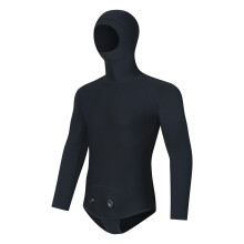 Wetsuit Top Men Hooded Quick Dry Swimsuit for Snorkeling Canoeing Free