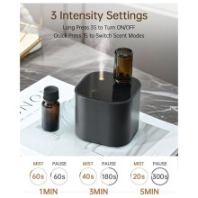 Diffuseur D'Air Sans Fil, Portable, Petit, , à Piles, pour Aromathérapie
