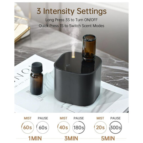 Diffuseur D'Air Sans Fil, Portable, Petit, , à Piles, pour Aromathérapie