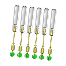 6 Pieces Fishing Float Adapters Rotation Fishing Line Connector Float