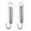 2Pcs 65mm Motorcycle Stainless Steel Exhaust Pipe Muffler Spring Hook 2