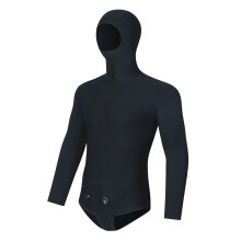 Wetsuit Top Men Hooded Quick Dry Swimsuit for Snorkeling Canoeing Free