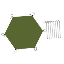 Hexagonal Tent Footprint Camping Tarp for Camping Gear Fishing Surviva