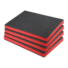 4Pcs Foam Inserts for Cases Packing Foam Pads for Packaging Tool Box P