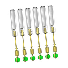 6 Pieces Fishing Float Adapters Rotation Fishing Line Connector Float