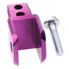 New Aluminum alloy Motorcycle Motorbike Dirt Bike Shock Absorber Purp