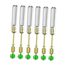 6 Pieces Fishing Float Adapters Rotation Fishing Line Connector Float